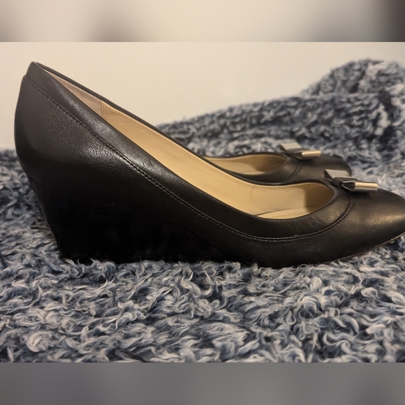 Coach Leather Wedges - Picture 5 of 8